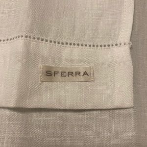 Sferra Luxury Italian Linen Finger Tip Towels